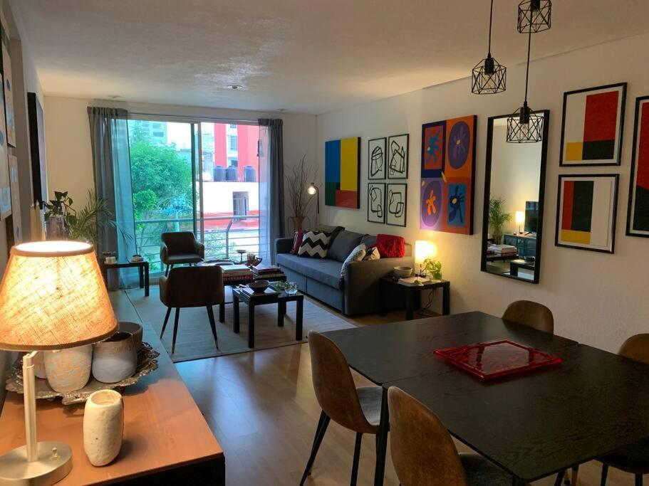Ferienwohnung Excelente Departamento En La Condesa Mexiko-Stadt Exterior foto